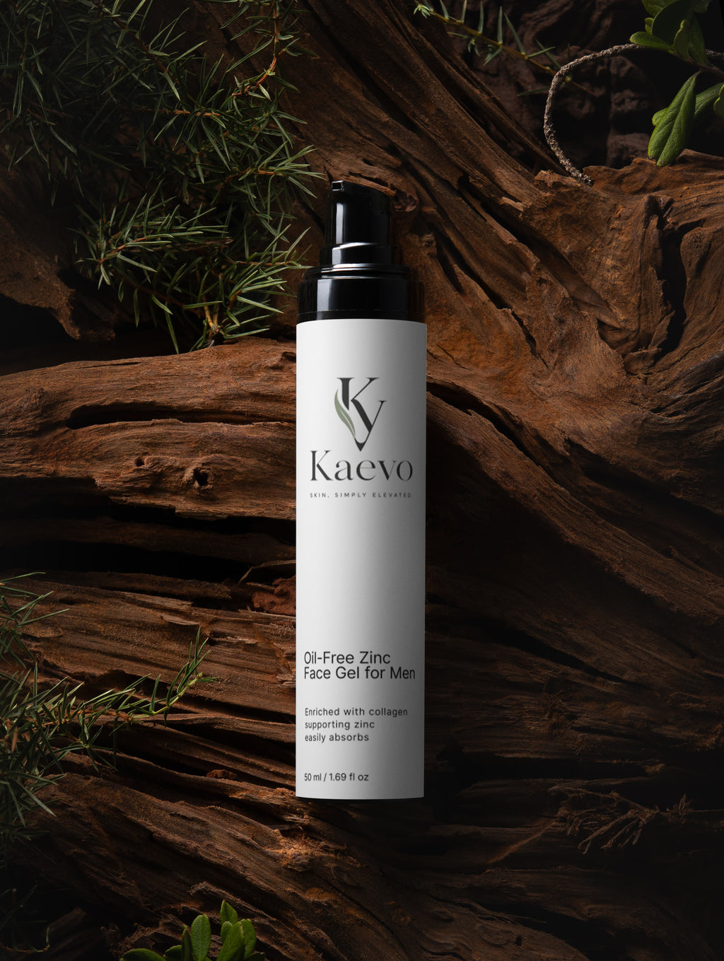 Oil-Free Zinc Face Gel for Men